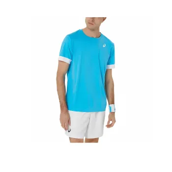 Asics T Shirts Men Blue