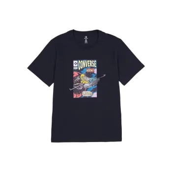 Converse Comic Cover Erkek Siyah T-Shirt Men's Black