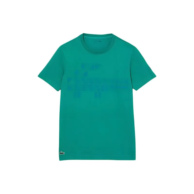 LACOSTE X Novak Djokovic Printed T shirt-0