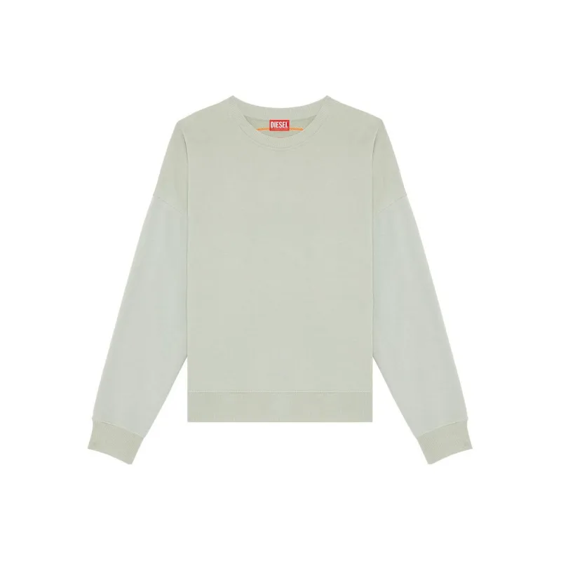 DIESEL Sweatshirts Men Gray Green-0