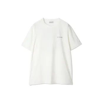 Columbia T Shirts Unisex White