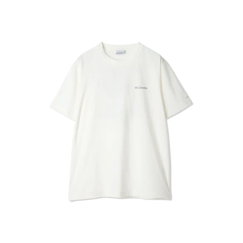 Columbia T Shirts Unisex White-0