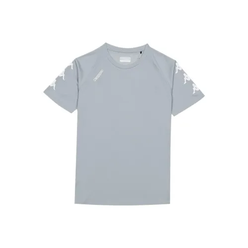 Kappa T-Shirts Men Light Gray