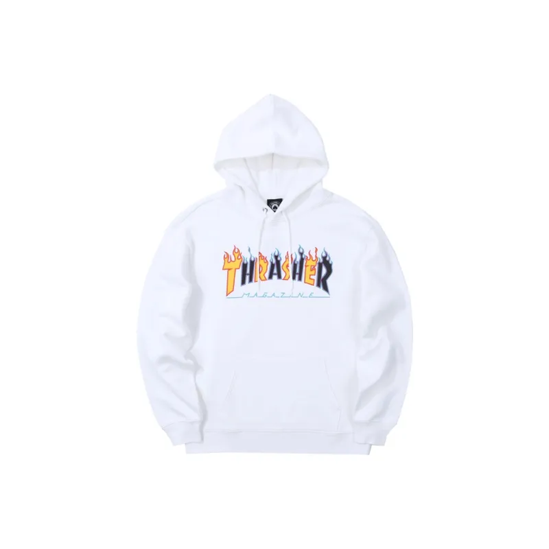Thrasher Sweatshirts Unisex White-0