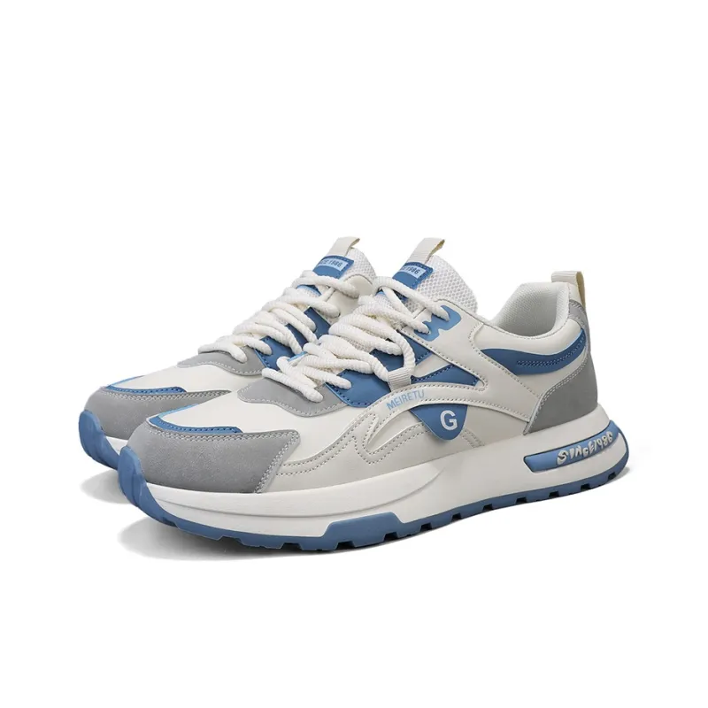 Meiretu Slip Resistant, Abrasion Resistant, Breathable Low Top Casual Shoes Men's-7