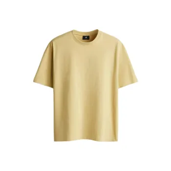 H&M T Shirts Men Yellow