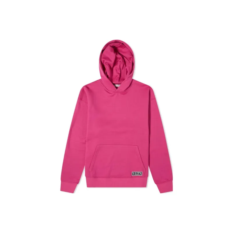 Valentino Sweatshirts Men Rose Red-0