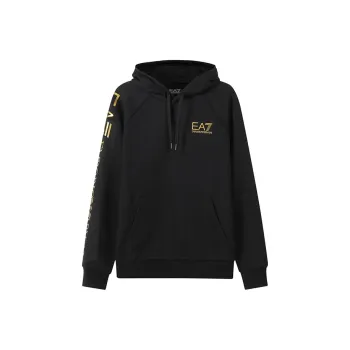 EMPORIO ARMANI FW22 Sweatshirt Men's Black Gold