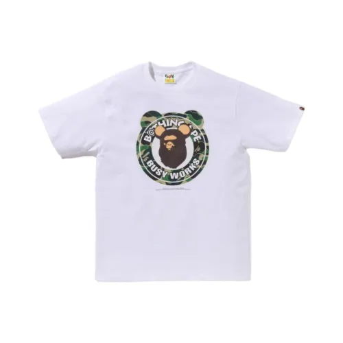 A BATHING APE X Medicom Toy Abc Camo Bear Milo Tee