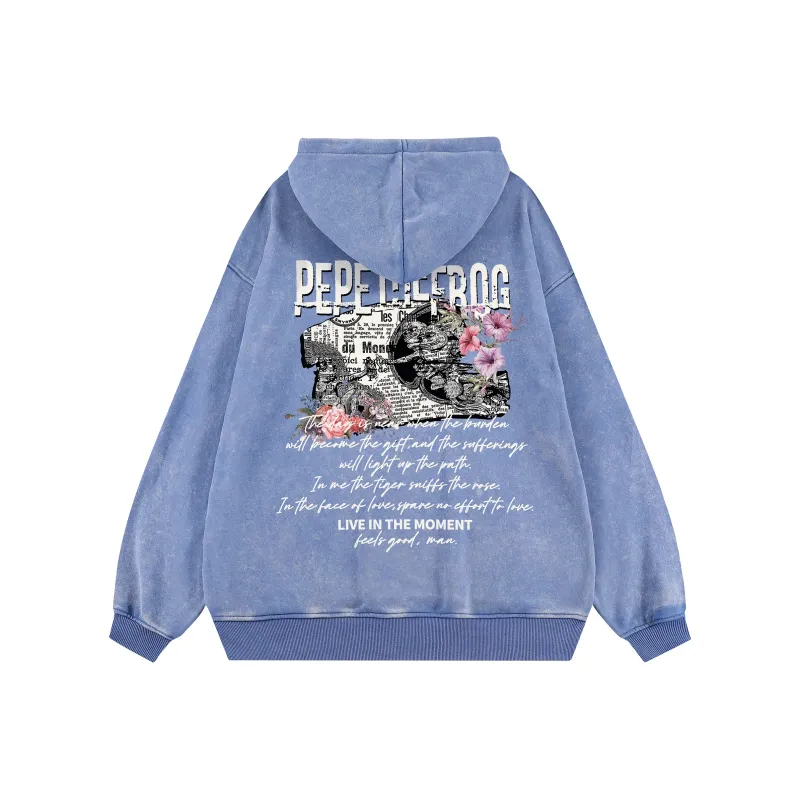 Pepe The Frog Sweatshirt Unisex-16