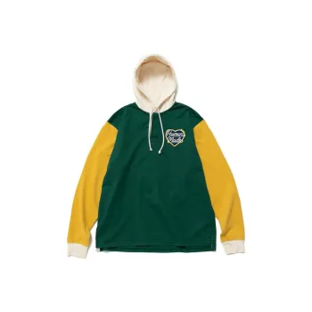 HUMAN MADE Hooded Rugby Shirt