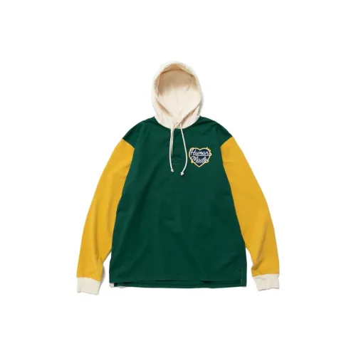 HUMAN MADE Hooded Rugby Shirt