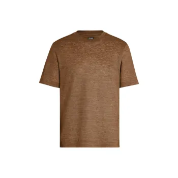 Zegna SS24 T Shirt Men's Dark Brown