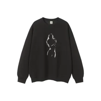 R.super Sweatshirt Unisex Black