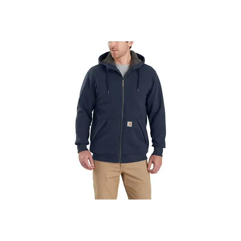 Carhartt RELAXED FIT MIDWEIGHT SHERPA LINED FULL ZIP SWEATSHIRT Men's-3