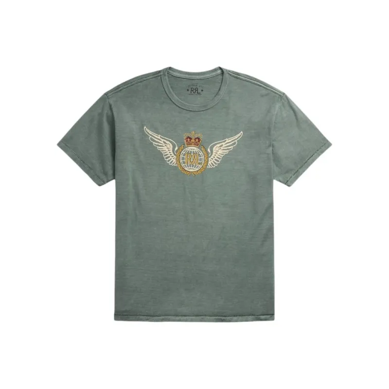 DOUBLE RL FW24 T Shirt Men's Green-0