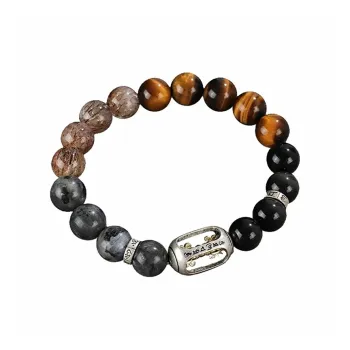 Strange Snow Obsidian Bracelets Unisex