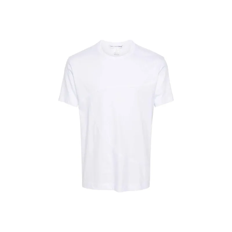 COMME DES GARCONS SHIRT Panelled Cotton T shirt-0