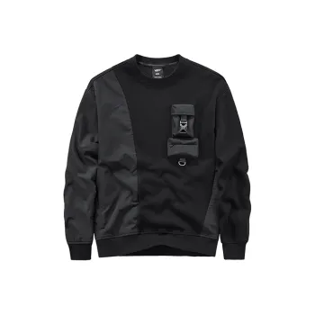 VIP Crew Neck Loose Fit Sweatshirt Men's Black