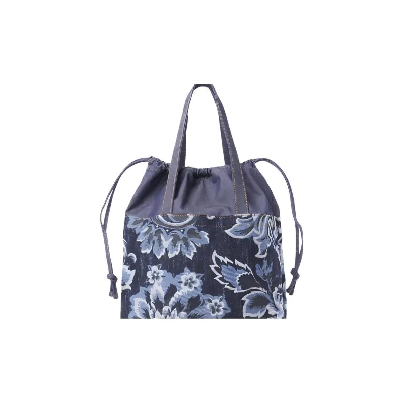 See By Chloe Cotton With Polyester Handbag Trumpets Women's Blue-3