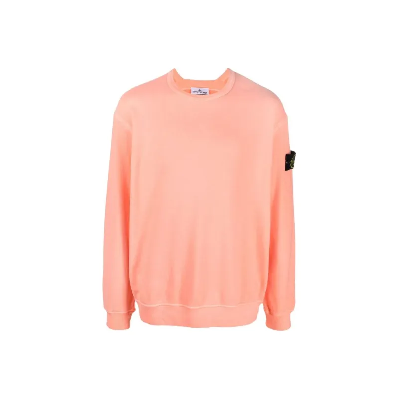 STONE ISLAND Sweatshirts Men Pink-0