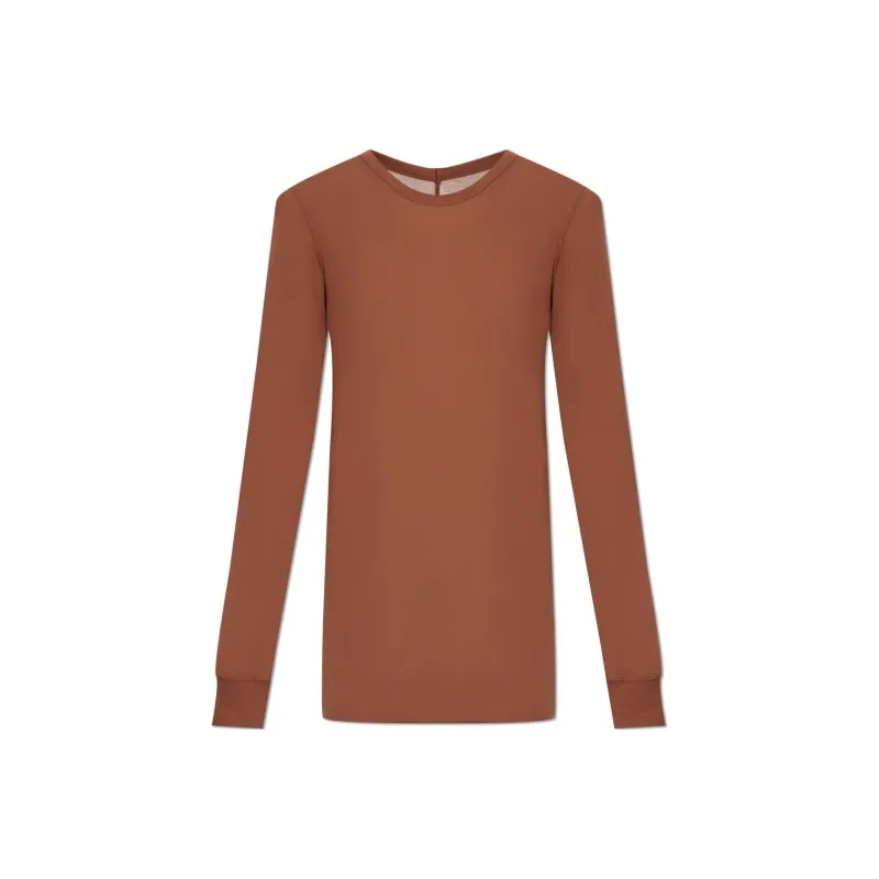 RICK OWENS Long Sleeved Crewneck T Shirt-0