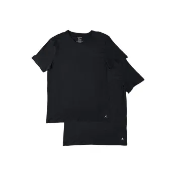 Jordan T Shirt Men's 2 Pack Black