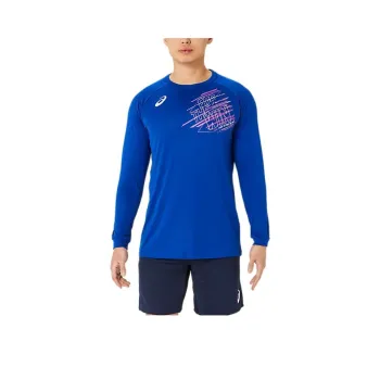 Asics T Shirts Men True Blue