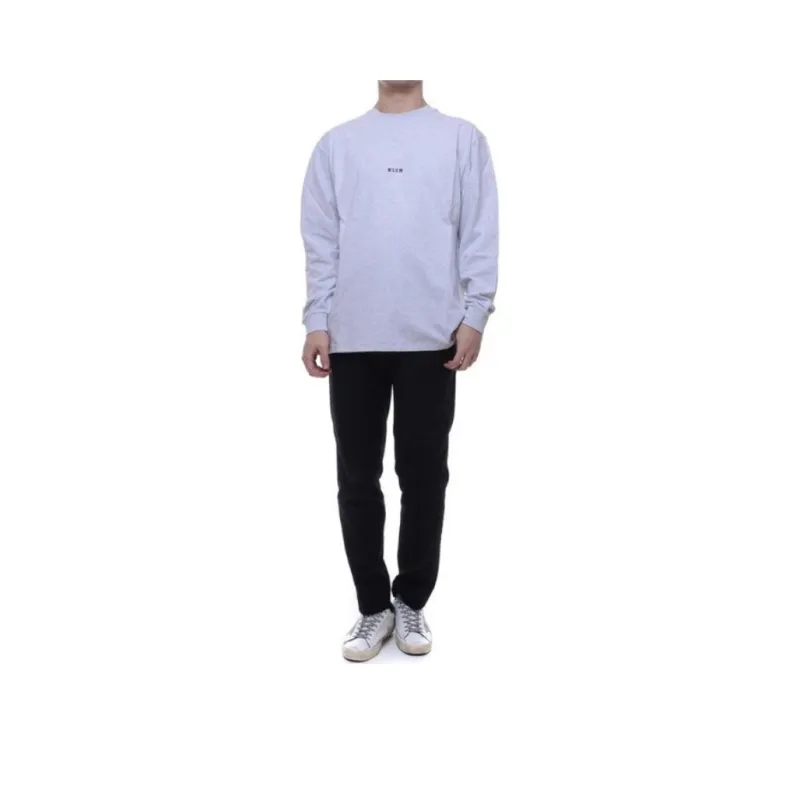 MSGM T Shirts Men Gray-0