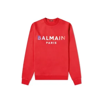 BALMAIN Sweatshirts Men Red