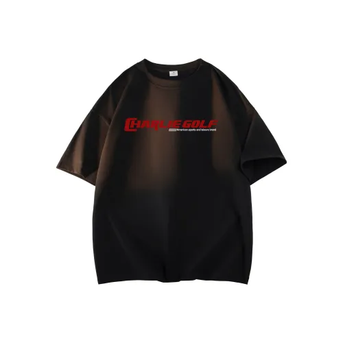 CHARLIE GOLF T Shirts Unisex