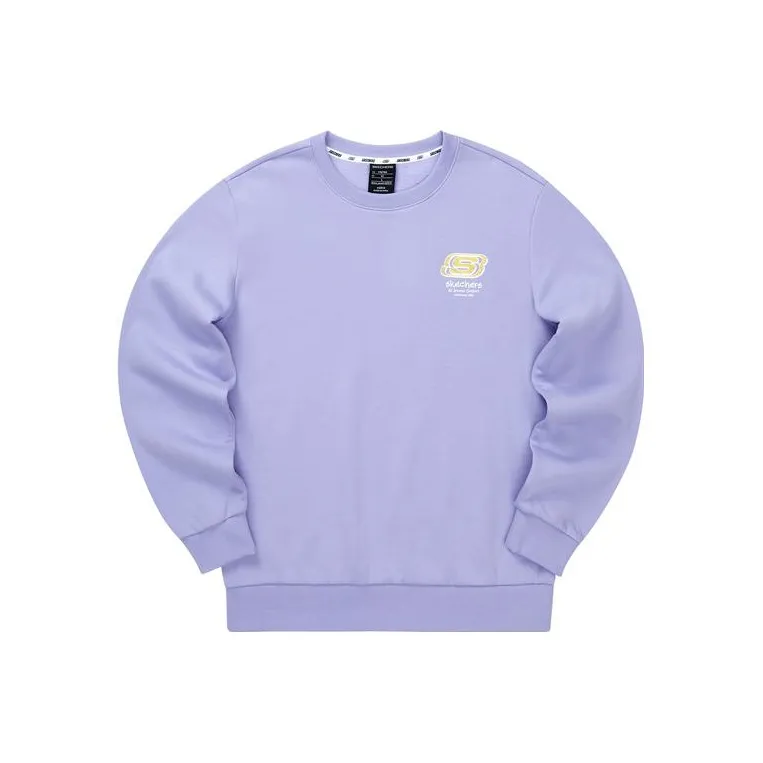 Skechers Colorful Sweatshirt Unisex Sweet Lavender-0