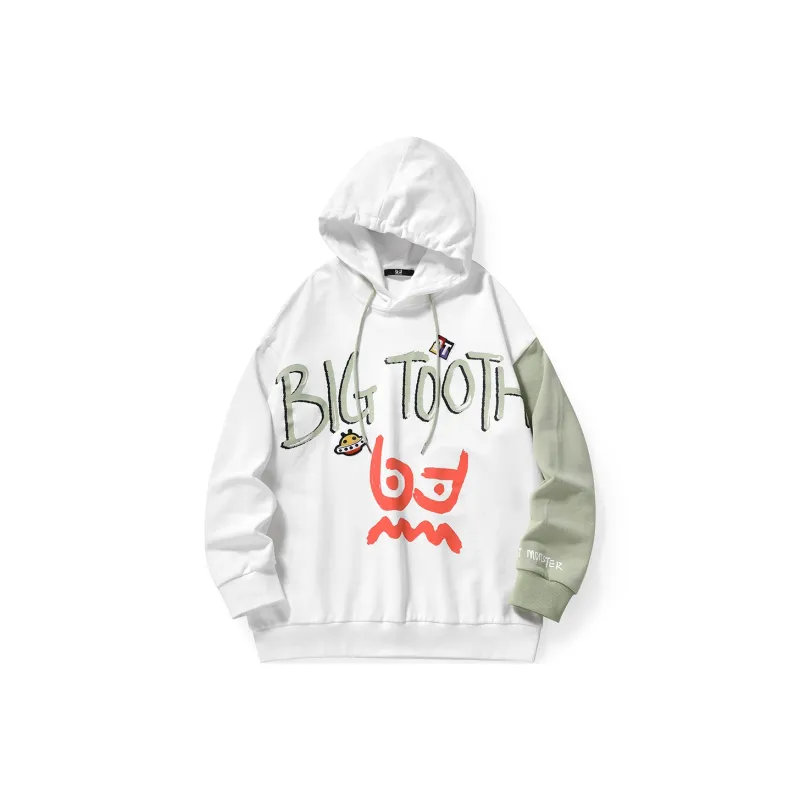 Bt Hooded Loose Fit Regular Sweatshirt Unisex-5