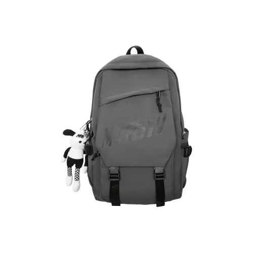 BAODIDAISHU Oxford Travel Backpack Large Size Men's Gray/Black/Green