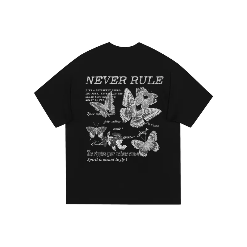 NEVER RULE T Shirts Unisex-0
