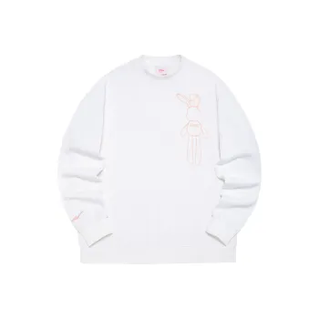Erke Sweatshirts Men True White