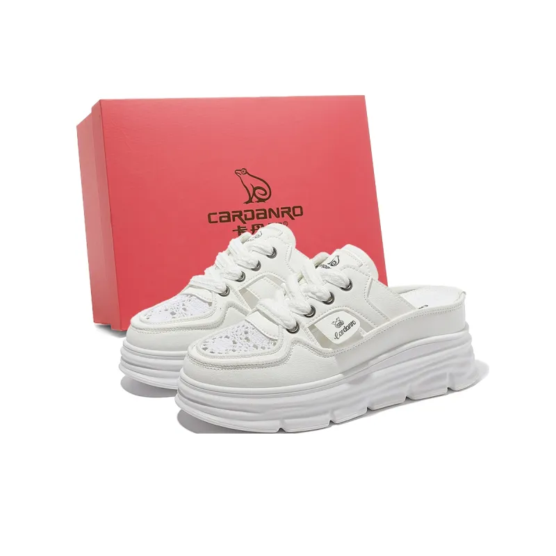 CARDANRO Soft And Non Slip Cut Out Closed Toe Slippers Women's-3