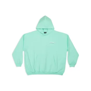 Balenciaga FW22 Sweatshirt Loose Fit Men's Mint Green