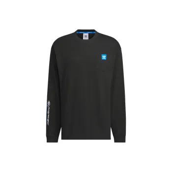 Adidas Originals CITY SKATE LONG SLEEVE T Shirt Men's Black