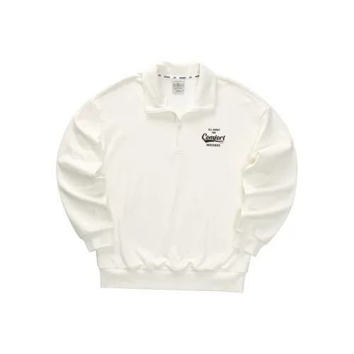 Skechers Colorful Sweatshirts Men Marshmallow White/0074