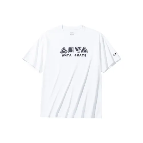 Anta T Shirt Men's Snowflake White