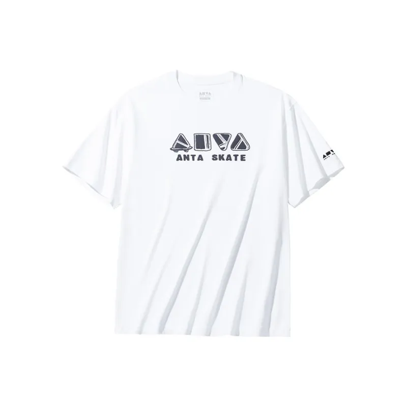 Anta T Shirt Men's Snowflake White-0