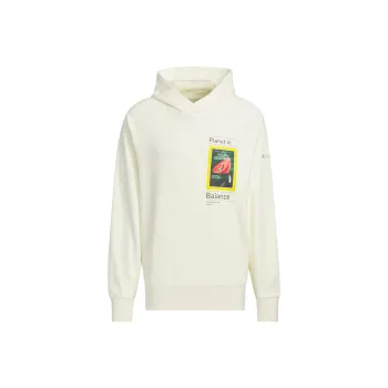 Adidas x NATIONAL GEOGRAPHIC Dwr Hoodie Sweatshirt Men's Ivory White