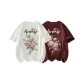 2 Pack (White+Burgundy)