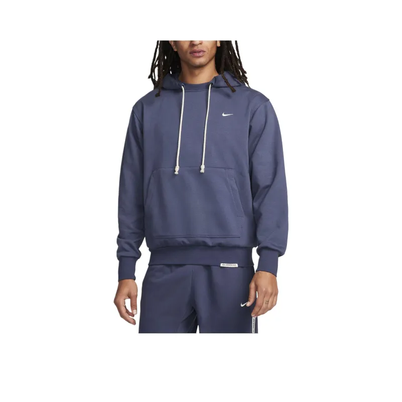 Nike Dri-FIT Pullover Basketball Hoodie Sweatshirt Men's Marine Blue-0