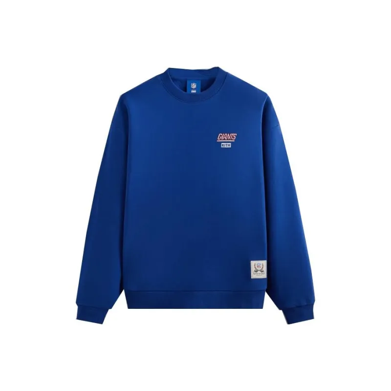 KITH For The NFL Giants Helmet Nelson Vintage Crewneck-0