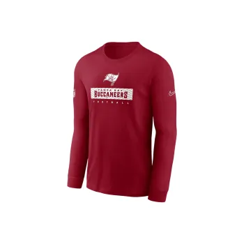 Nike Tampa Bay Buccaneers Sideline Team Issue Men's Nike Dri FIT Nfl Long Sleeve T Shirt