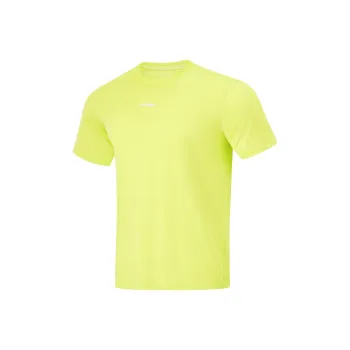 LiNing Fitness Series T Shirt Men's Bright Lime Green