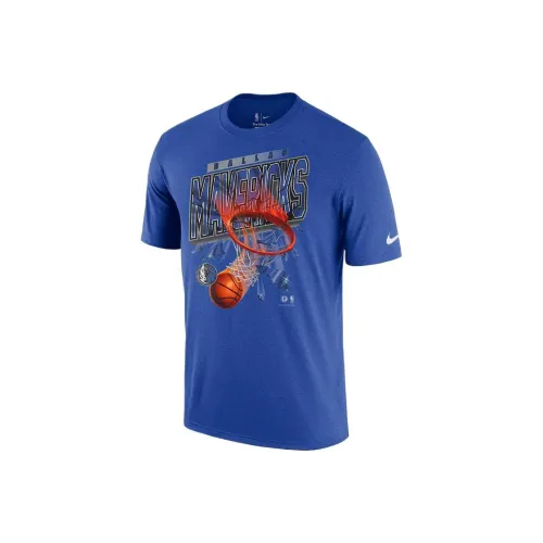 NBA x Nike Dallas Cowboys Shattered T-Shirt Men's Blue