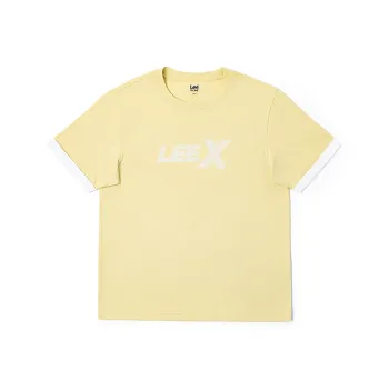 Lee T Shirts Men Yellow